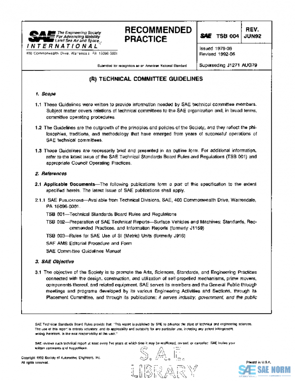 SAE TSB004_199206 PDF