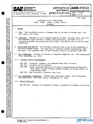 SAE AMS4160D PDF