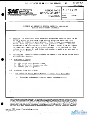 SAE ARP1702 PDF