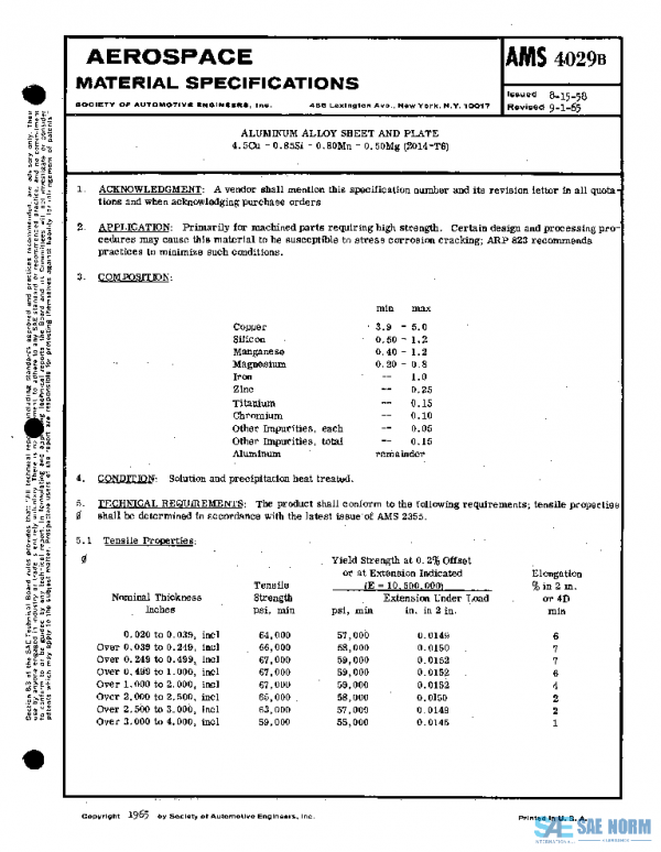 SAE AMS4029B PDF