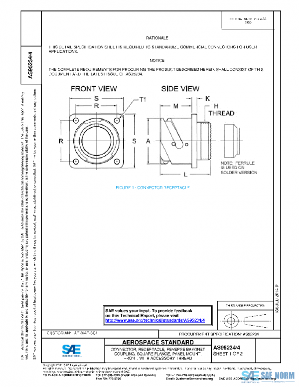 SAE AS95234/4 PDF
