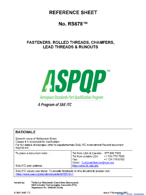 SAE RS678-7 PDF