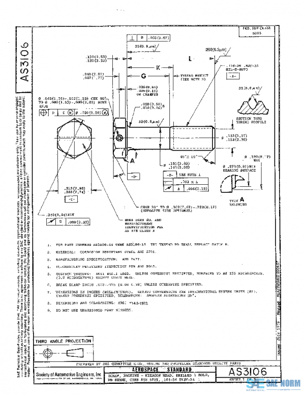 SAE AS3106 PDF