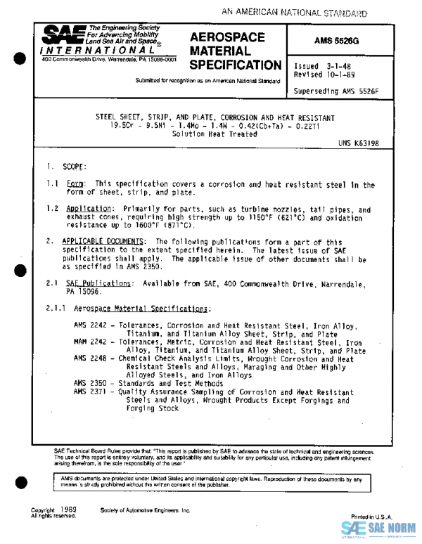 SAE AMS5526G PDF