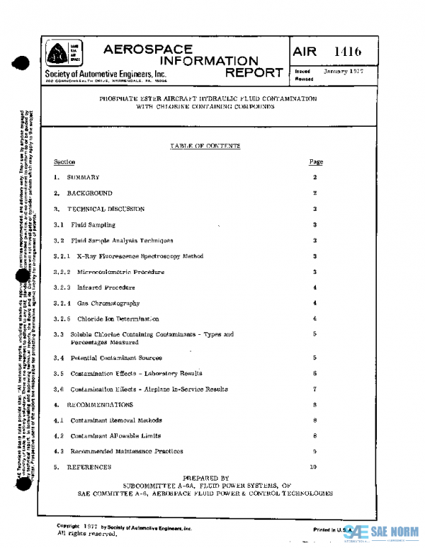 SAE AIR1416 PDF