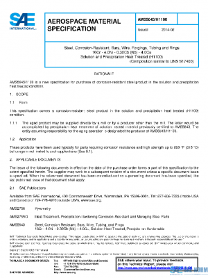 SAE AMS5643/H1100 PDF