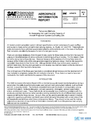 SAE AIR4978B PDF