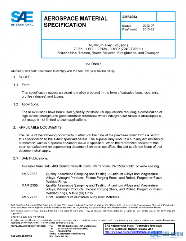 SAE AMS4293 PDF