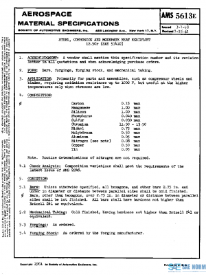 SAE AMS5613E PDF