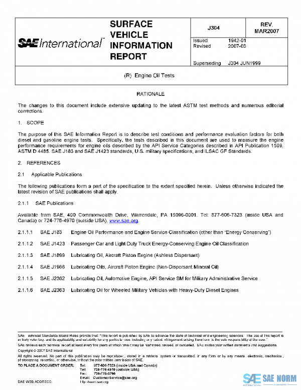 SAE J304_200703 PDF SAE J304_200703 PDF