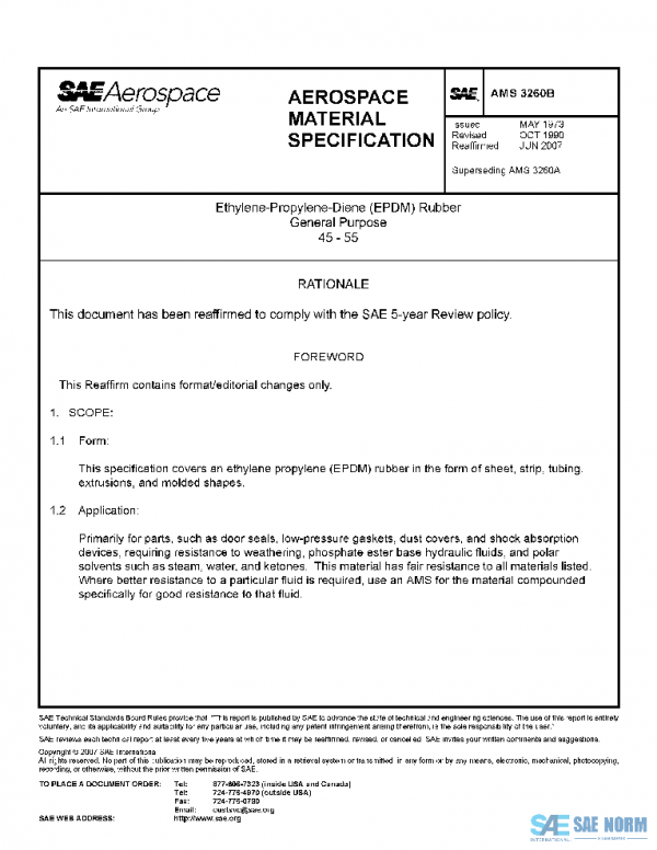 SAE AMS3260B PDF SAE AMS3260B PDF
