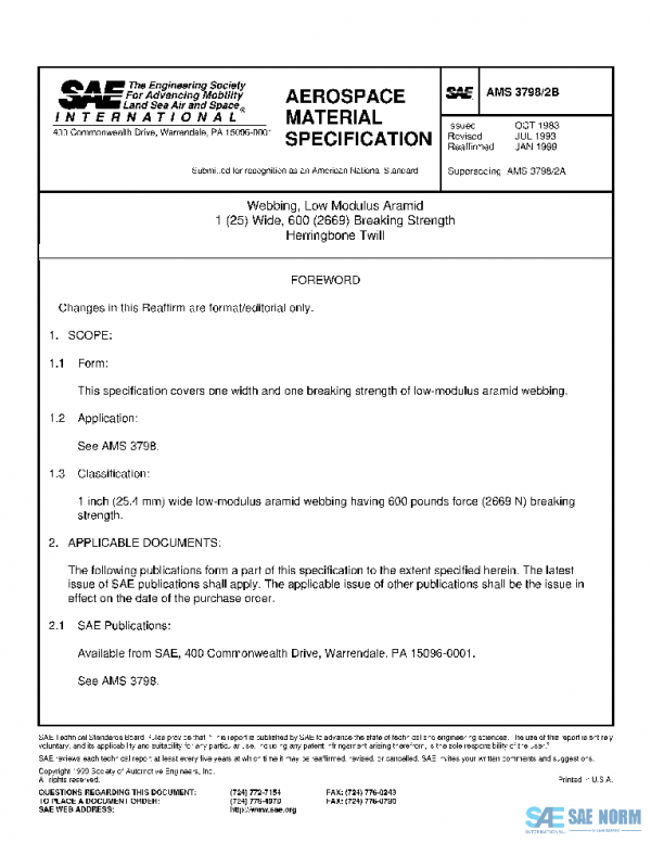 SAE AMS3798/2B PDF