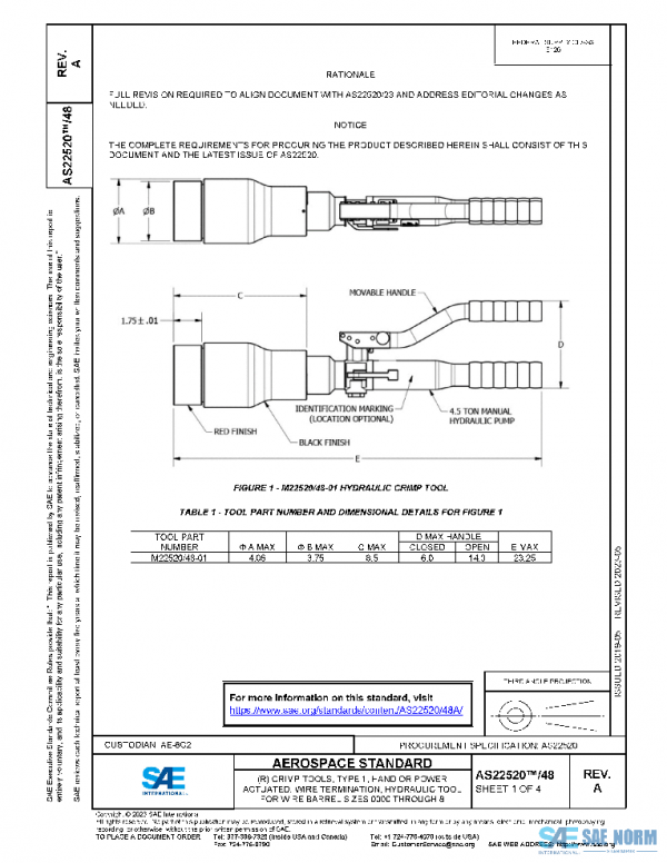 SAE AS22520/48A PDF