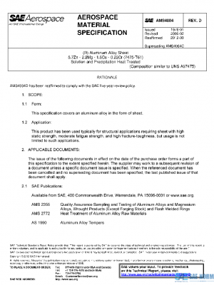 SAE AMS4084D PDF