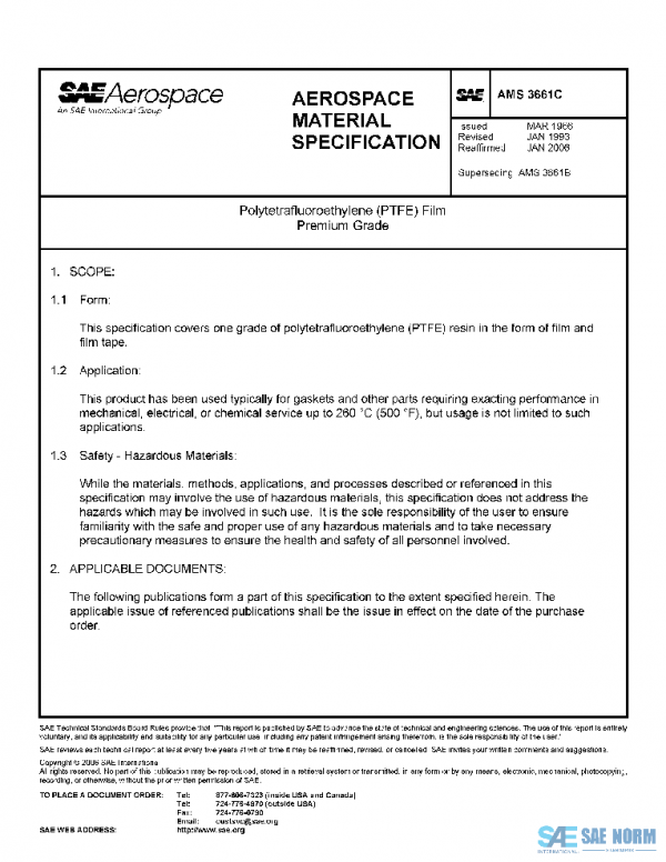 SAE AMS3661C PDF