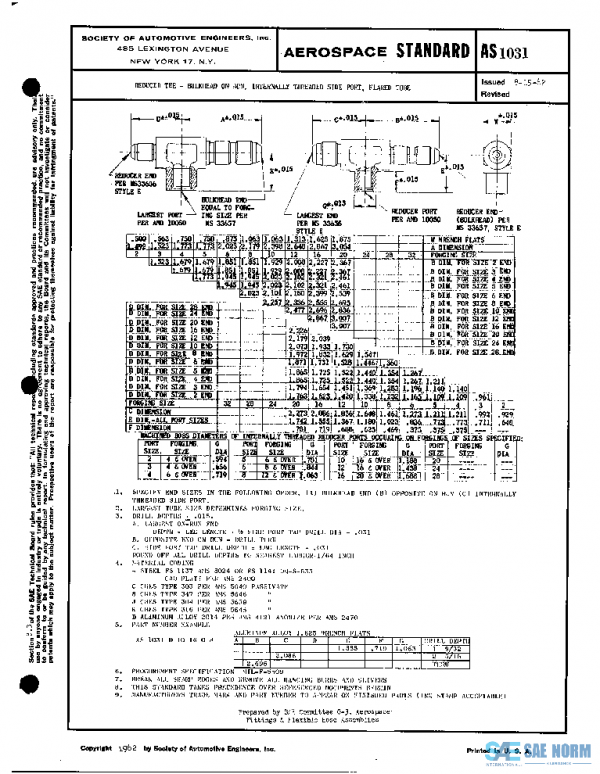 SAE AS1031 PDF