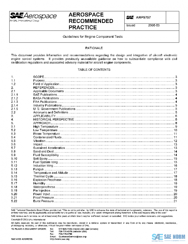 SAE ARP5757 PDF
