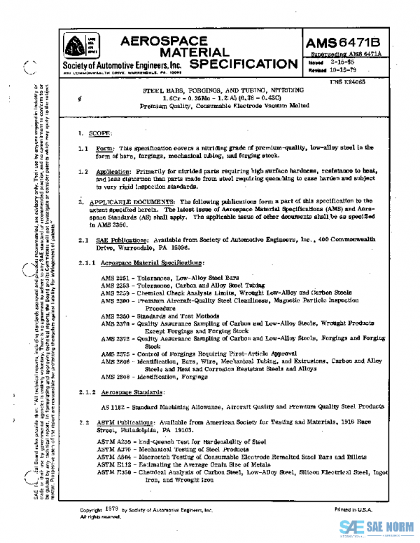 SAE AMS6471B PDF