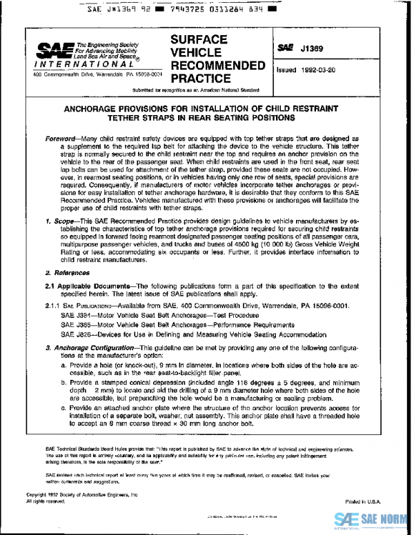 SAE J1369_199203 PDF SAE J1369_199203 PDF