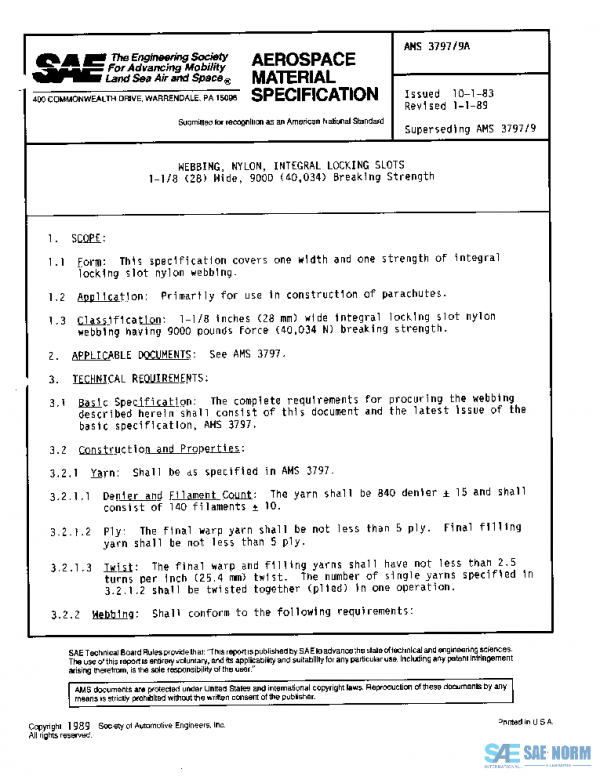 SAE AMS3797/9A PDF