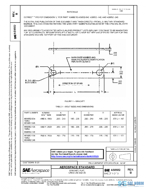 SAE AS9552B PDF