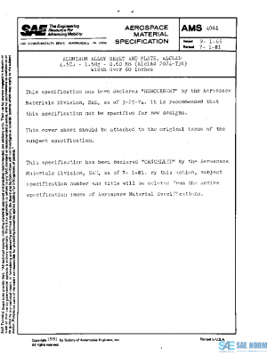 SAE AMS4061 PDF