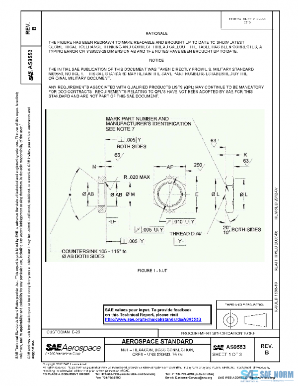 SAE AS9553B PDF