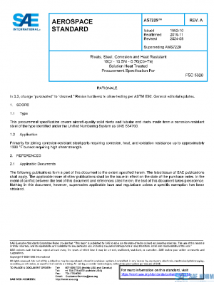 SAE AS7229A PDF SAE AS7229A PDF