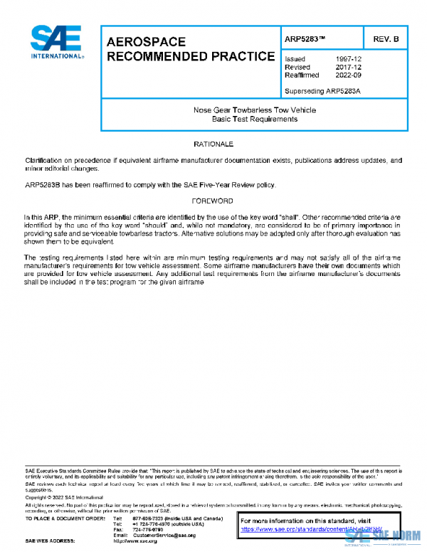 SAE ARP5283B PDF