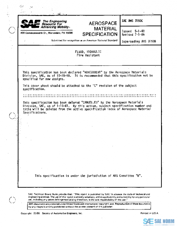 SAE AMS3150C PDF