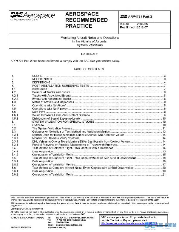 SAE ARP4721/2 PDF SAE ARP4721/2 PDF