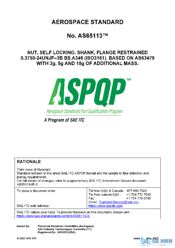 SAE AS65113-3 PDF