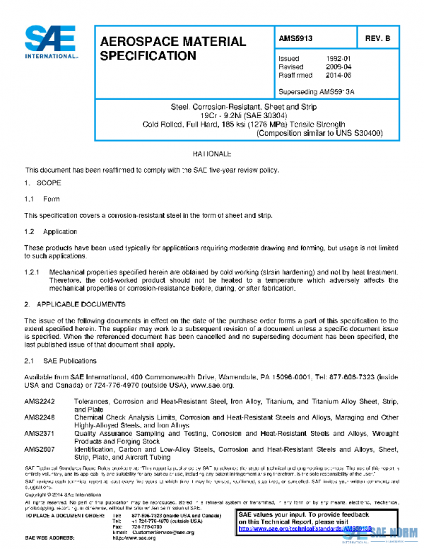 SAE AMS5913B PDF