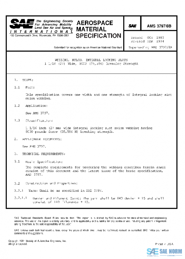 SAE AMS3797/8B PDF