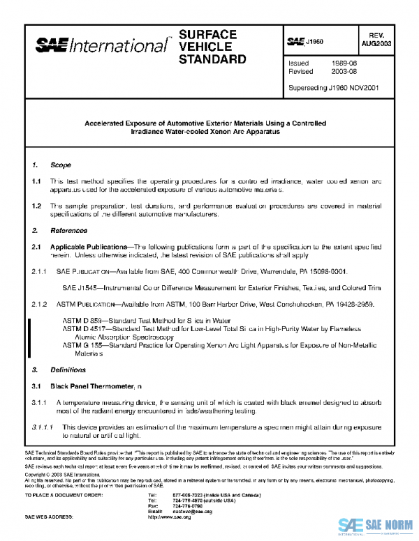SAE J1960_200308 PDF
