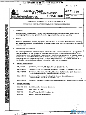 SAE ARP1350 PDF