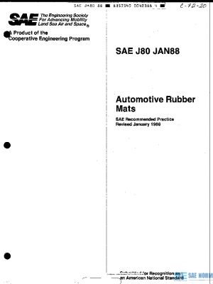 SAE J80_198801 PDF