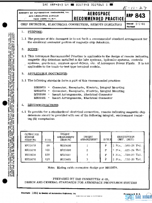 SAE ARP843 PDF