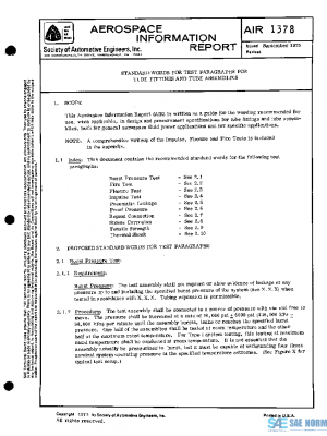SAE AIR1378 PDF