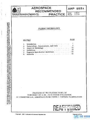 SAE ARP993A PDF