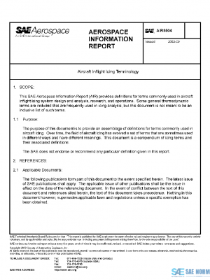 SAE AIR5504 PDF