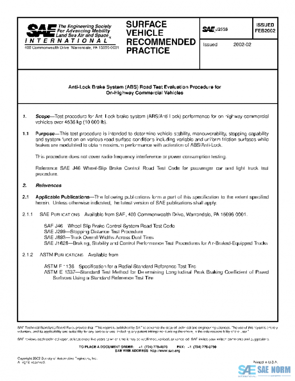 SAE J2536_200202 PDF SAE J2536_200202 PDF