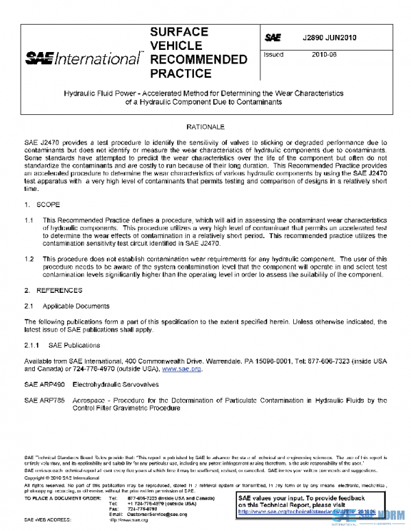 SAE J2890_201006 PDF SAE J2890_201006 PDF