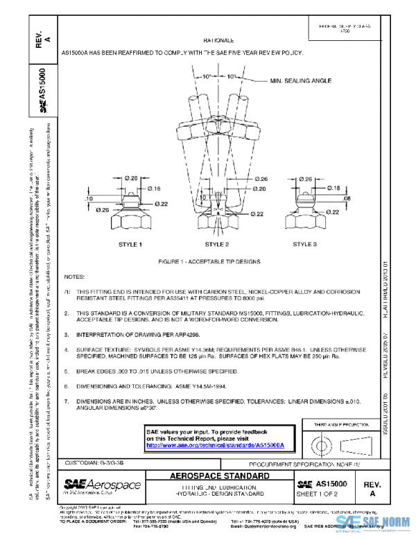 SAE AS15000A PDF