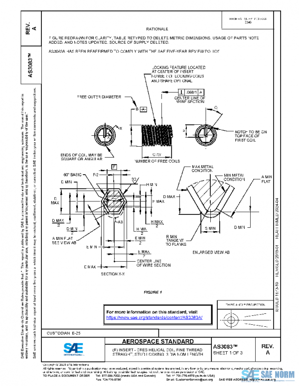 SAE AS3083A PDF SAE AS3083A PDF