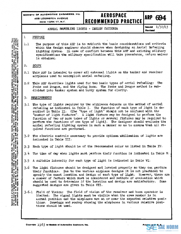 SAE ARP694 PDF SAE ARP694 PDF