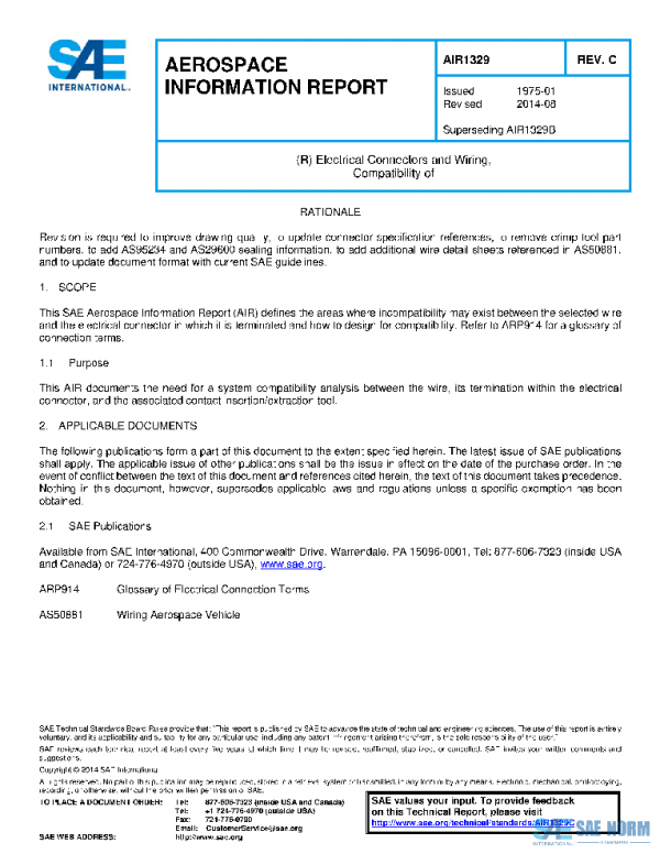 SAE AIR1329C PDF