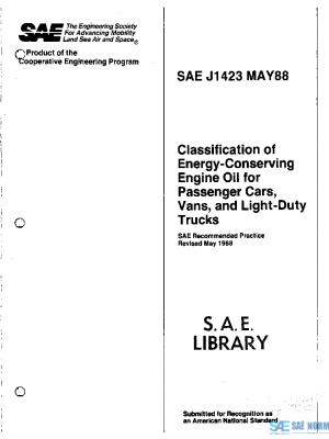 SAE J1423_198805 PDF