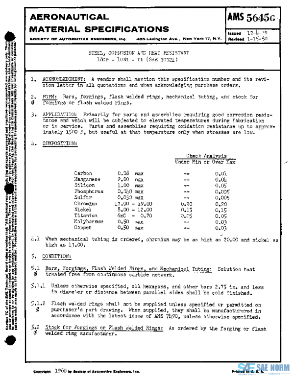 SAE AMS5645G PDF SAE AMS5645G PDF