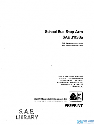 SAE J1133A_197711 PDF